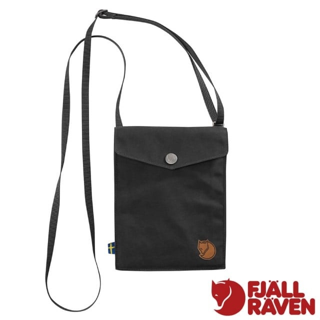 【瑞典 Fjallraven】小狐狸 Pocket 防潑水耐磨旅行隨身袋/24221-030 深灰✿30E010